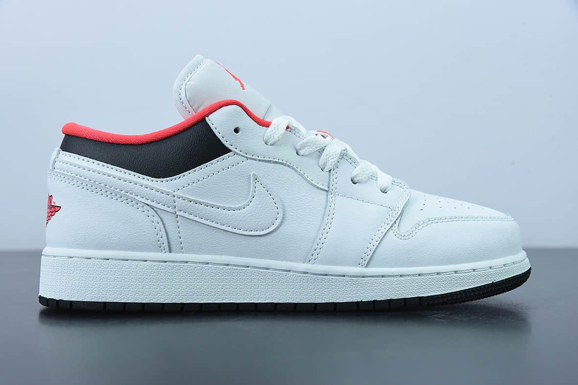 乔丹 Air Jordan 1 Low AJ1 黑白红低帮篮球鞋纯原版本 货号：553560-160