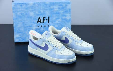 耐克Nike Air Force 1 '07 Low 紫罗兰空军一号低帮板鞋纯原版本 货号：GK9978-022