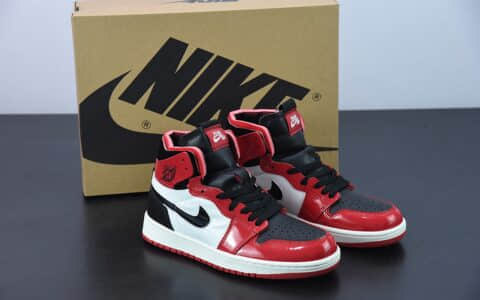 乔丹Air Jordan 1 RetroHigh OG Patent Bred黑红英雄联盟芝加哥漆皮高帮篮球鞋纯原版本 货号：CT0979-610