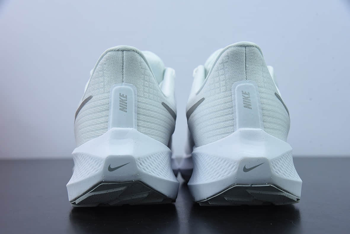 耐克Nike Air Zoom Pegasus 39 针织透气登月39代白银色休闲运动跑步鞋纯原版本 货号：DH4071-100