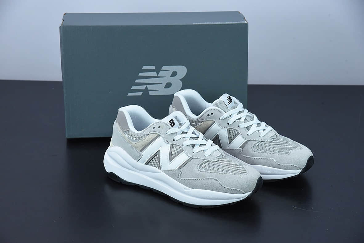 新百伦New Balance 5740系列新元祖灰配色复古休闲慢跑鞋纯原版本 货号：M5740CA