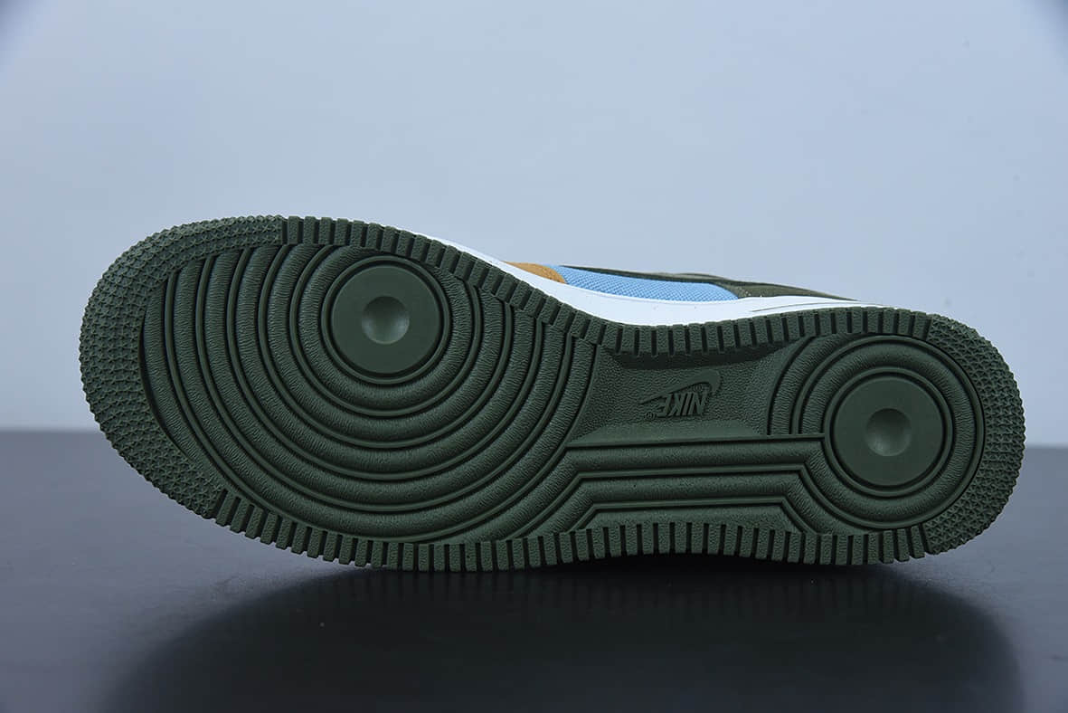 耐克Nike Air Force 1 Low “Bobbito Garcia Pilgrim” “街球朝圣者”黄绿空军一号低帮板鞋纯原版本 货号：316892-831