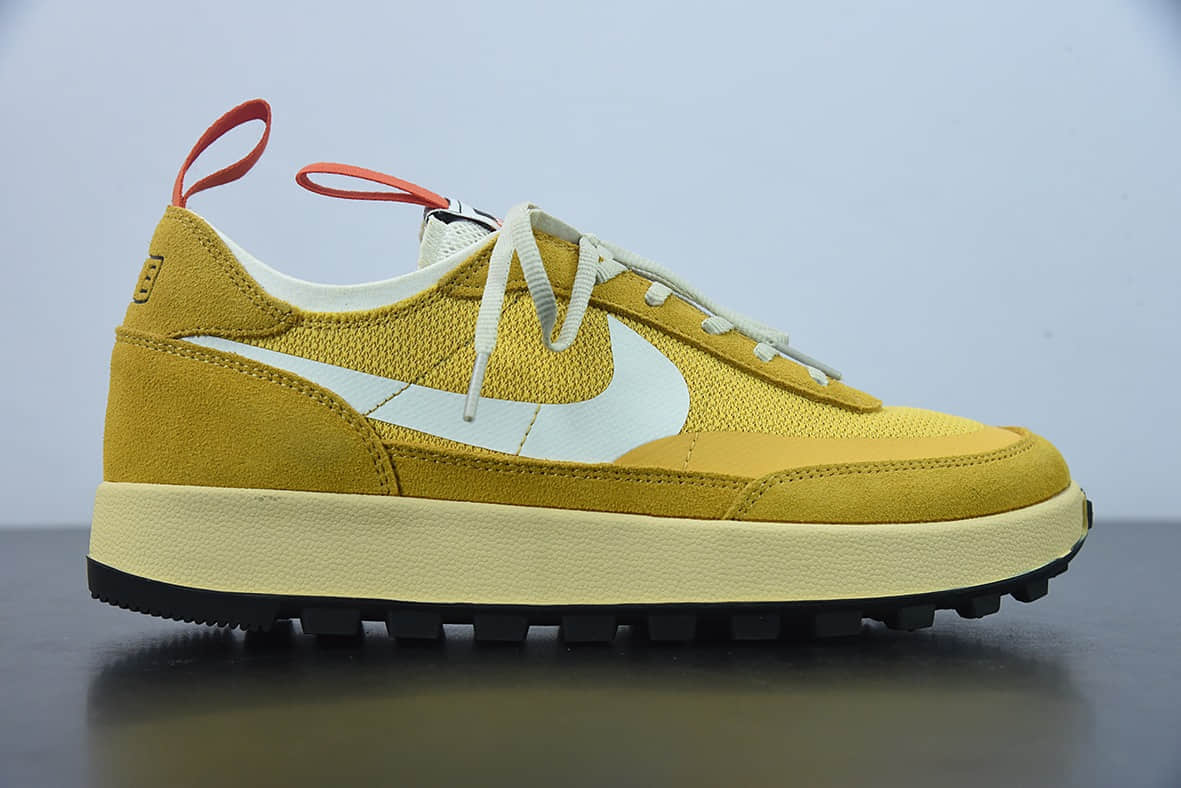 耐克 Nike Tom Sachs x Nk General Purpose Shoe 联名款黄色简约风休闲鞋纯原版本 货号：DA6672-700