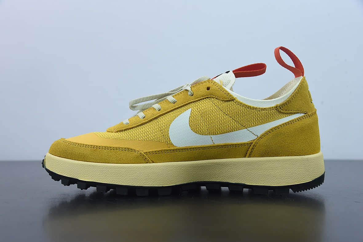 耐克 Nike Tom Sachs x Nk General Purpose Shoe 联名款黄色简约风休闲鞋纯原版本 货号：DA6672-700