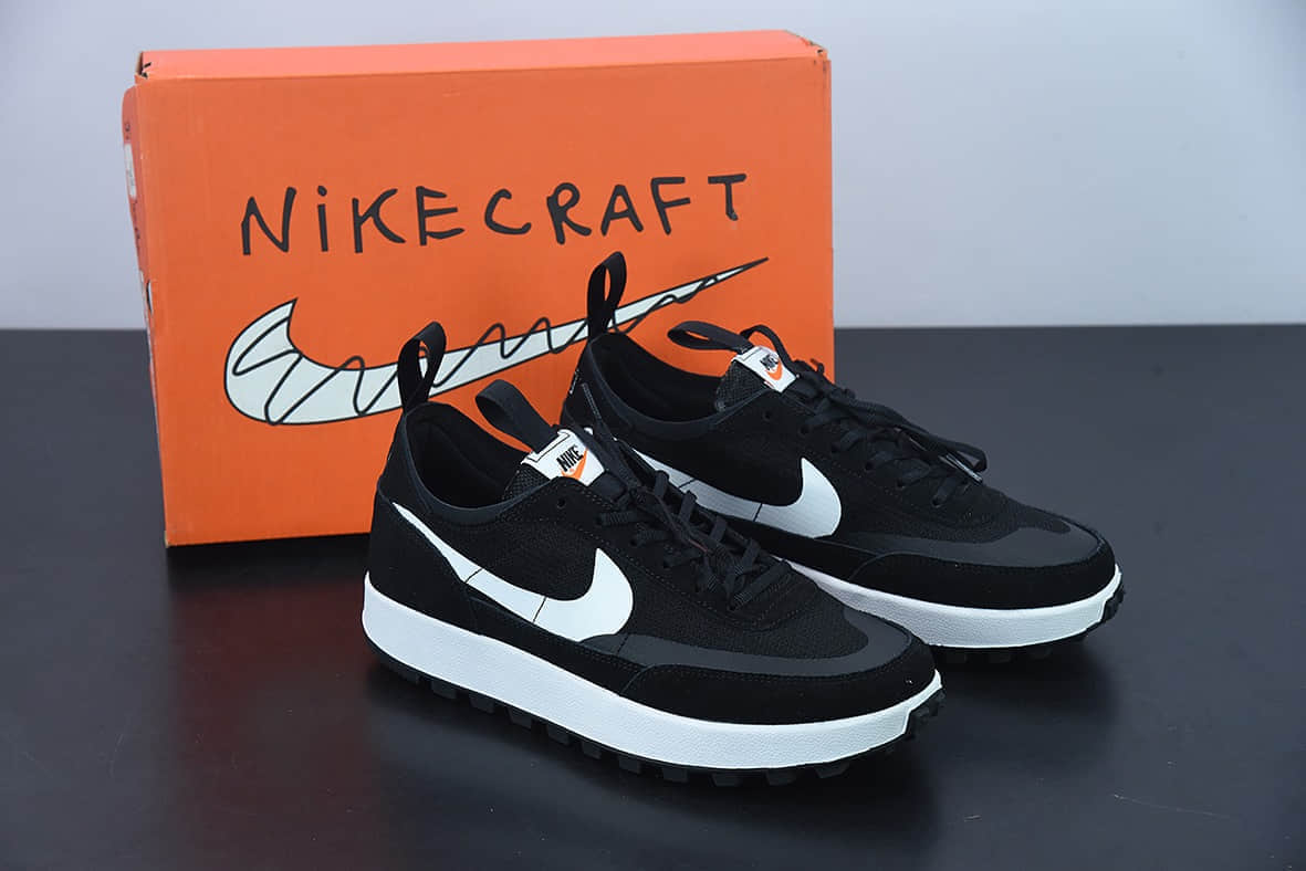 耐克 Nike Tom Sachs x Nk General Purpose Shoe 联名款黑色简约风休闲鞋纯原版本 货号：DA6672-500