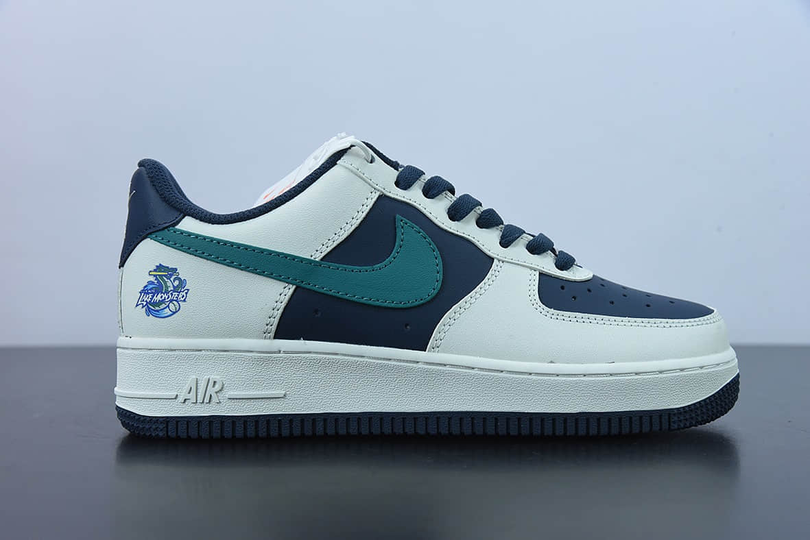 耐克 Nike Air Force 1 Low 空军一号白蓝绿低帮百搭休闲运动板鞋纯原版本 货号：BS8872-033