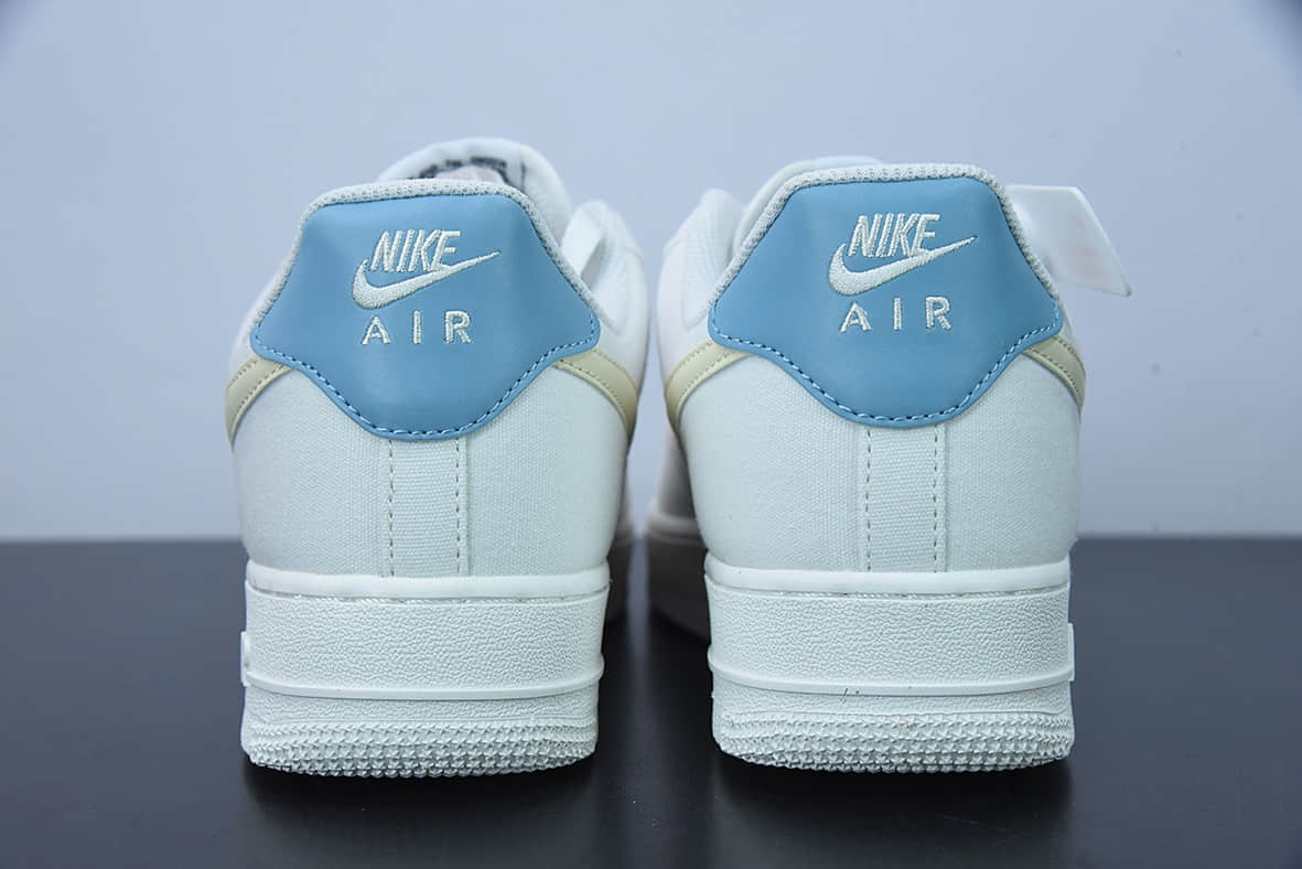 耐克Nike Air Force 1 Low 07 帆布米白兰空军一号低帮休闲板鞋纯原版本 货号：DG2296-006