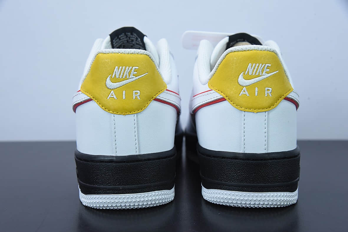 耐克Nike Air Force 1'07 Low 熊猫白黑拼接空军一号低帮休闲板鞋纯原版本 货号：SJ5588-100