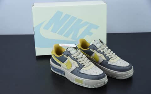 耐克 Nike Air Force 1 Fontanka “古铜黄” 丰塔卡系列空军一号低帮休闲板鞋纯原版本 货号：CW6688-602