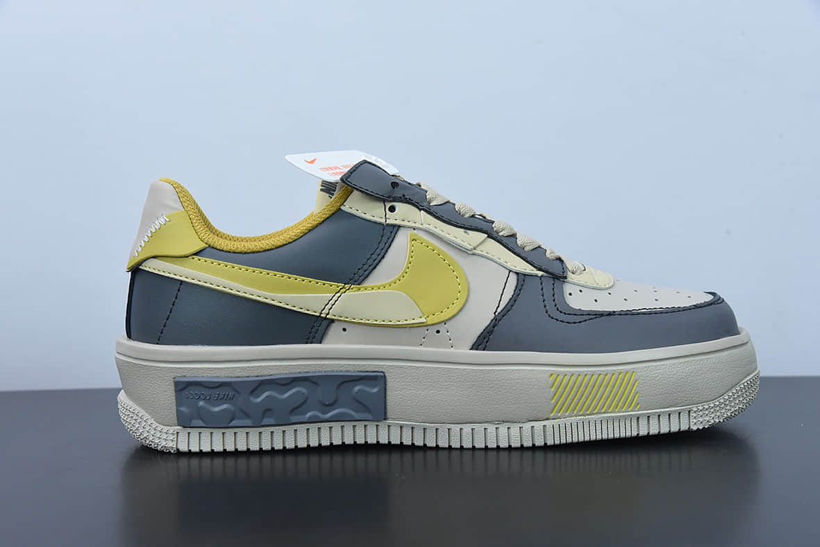 耐克 Nike Air Force 1 Fontanka “古铜黄” 丰塔卡系列空军一号低帮休闲板鞋纯原版本 货号：CW6688-602