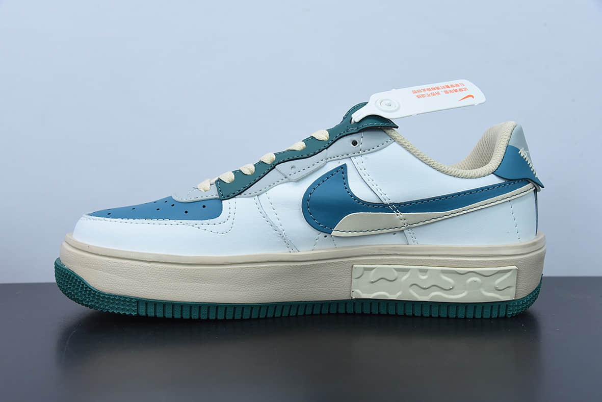 耐克Nike Air Force 1 Fontanka “古铜蓝” 丰塔卡系列空军一号低帮休闲板鞋纯原版本 货号：CW6688-604