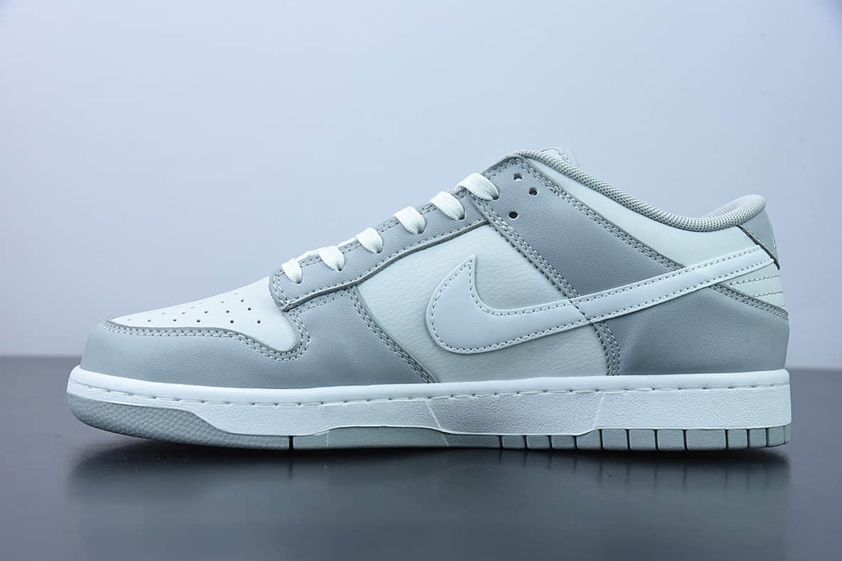 耐克 Nike SB Dunk Low “Grey White” 酷灰色低帮休闲文化滑板鞋纯原版本 货号：DJ6188-001