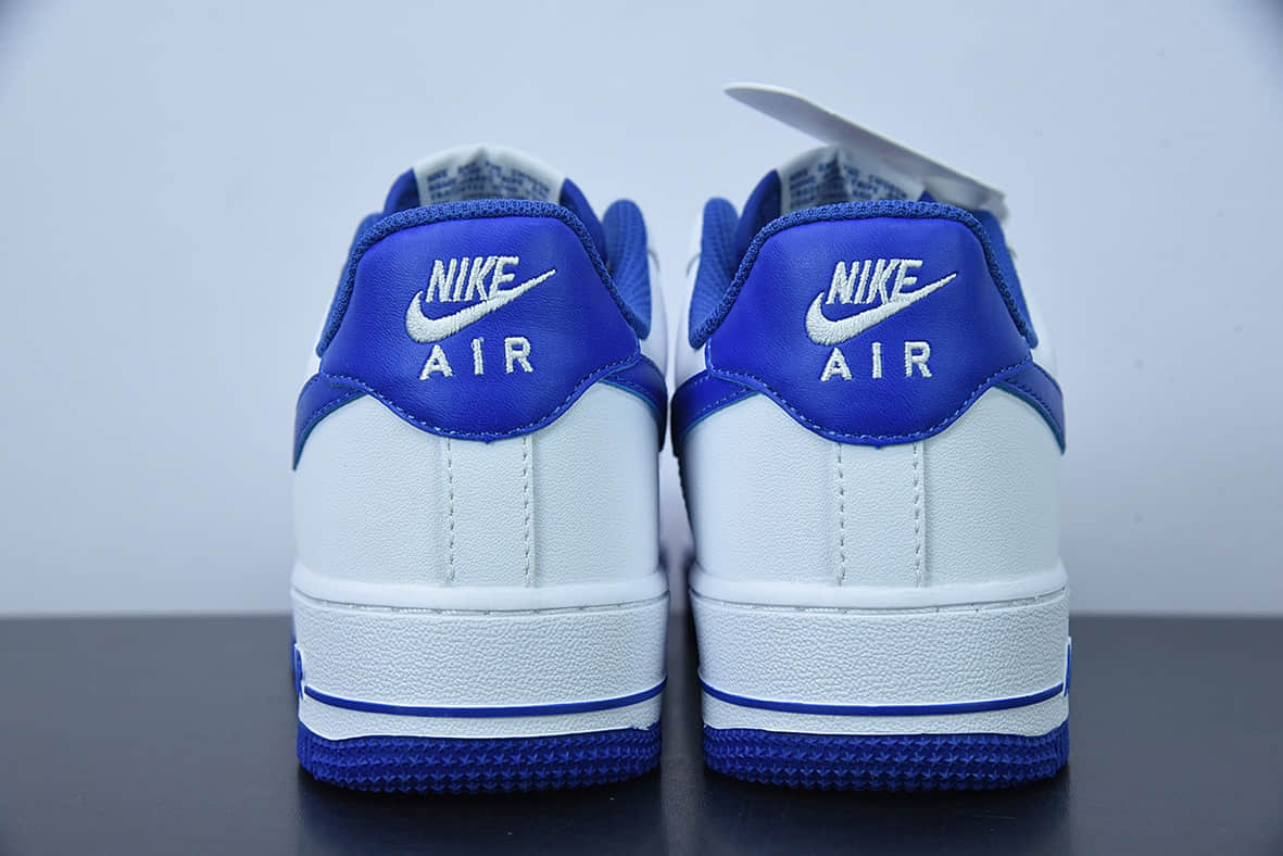 耐克Nike Air Force 1 空军一号白蓝配色低帮运动休闲板鞋纯原版本 货号：DH7561-104