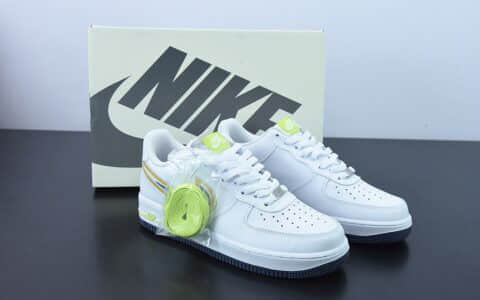 耐克Nike Air Force 1 '07 Low “多彩叠勾”空军一号低帮休闲板鞋纯原版本 货号：BS8871-901