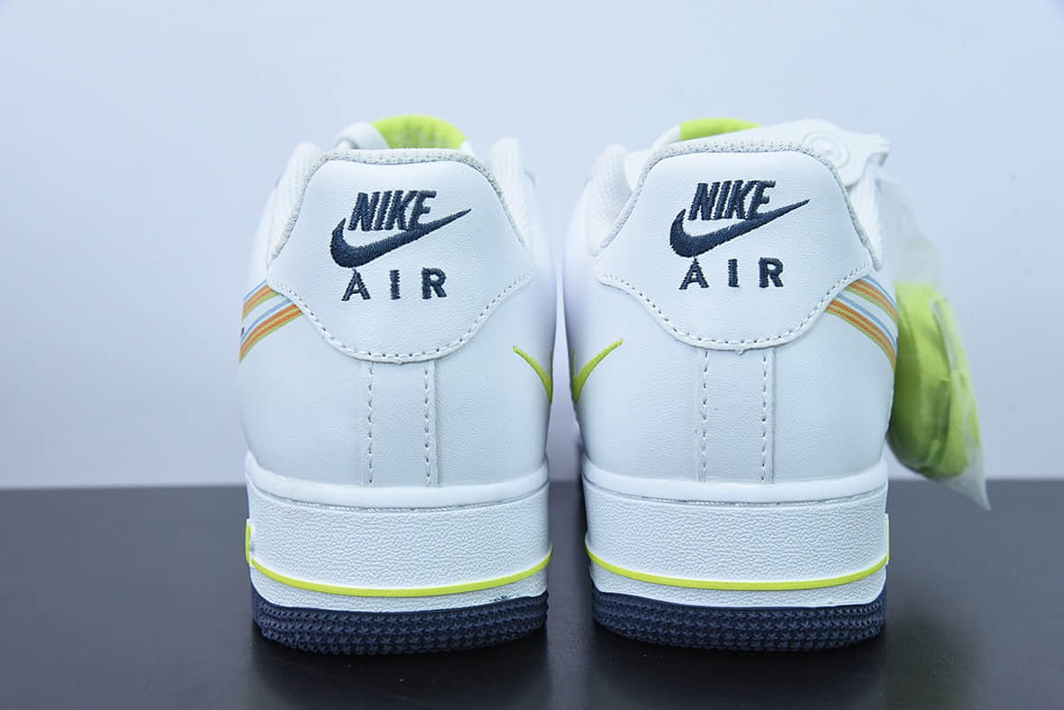 耐克Nike Air Force 1 '07 Low “多彩叠勾”空军一号低帮休闲板鞋纯原版本 货号：BS8871-901