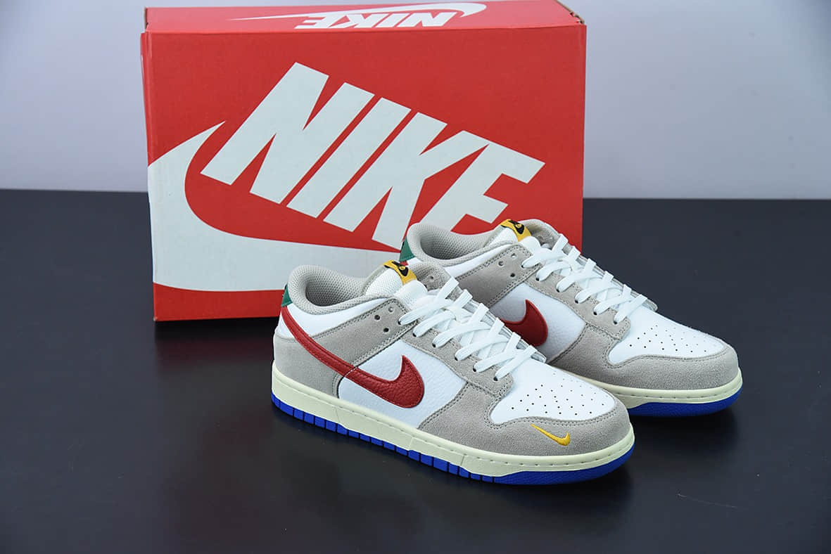 耐克 Nike SB Dunk Low 联名款米白红SB低帮运动休闲板鞋纯原版本 货号：DX6037-781