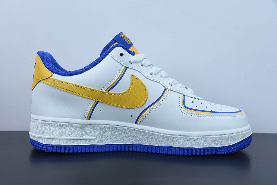 耐克Nike Air Force 1 '07 Low “勇士-库里限定”空军一号低帮休闲板鞋纯原版本 货号：BS8856-115