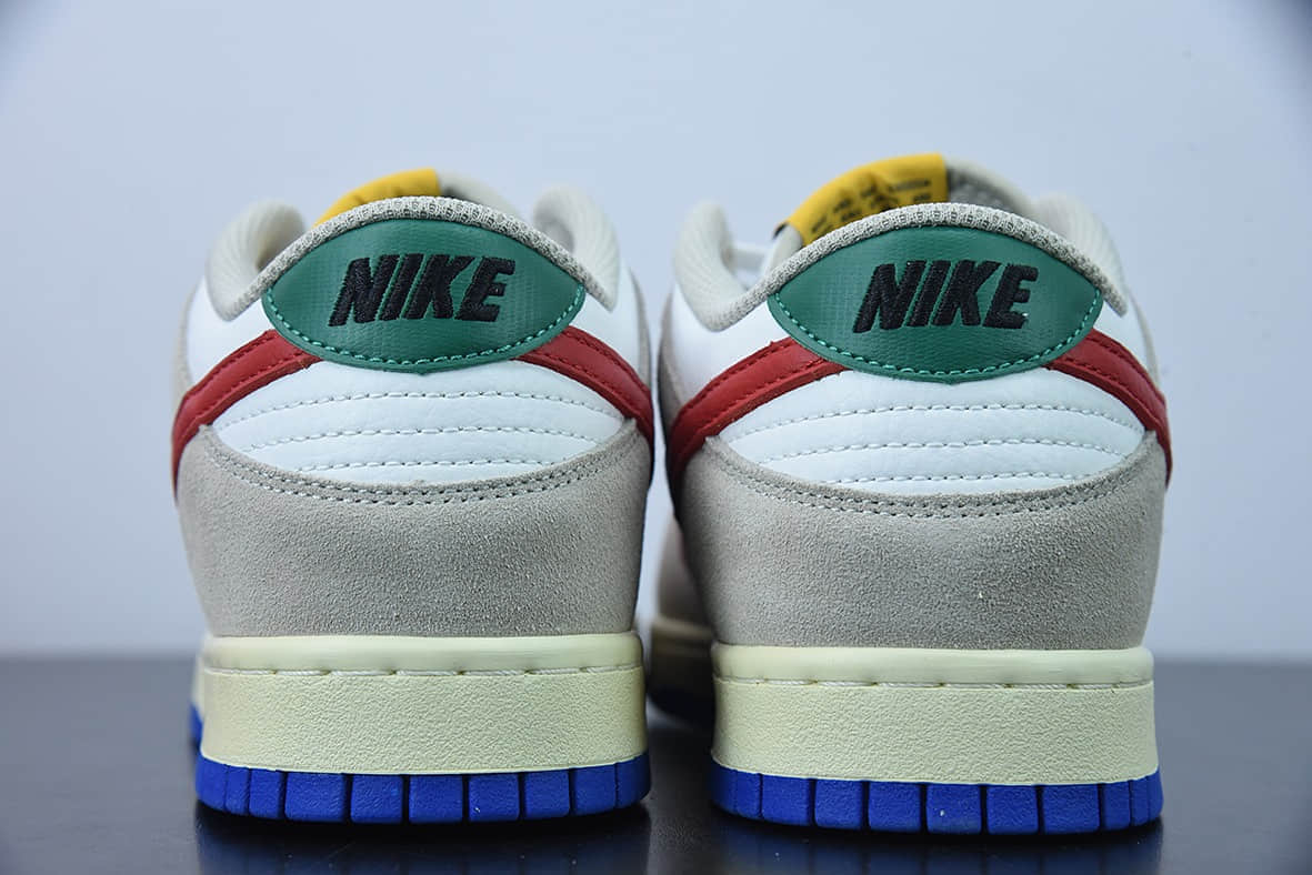 耐克 Nike SB Dunk Low 联名款米白红SB低帮运动休闲板鞋纯原版本 货号：DX6037-781