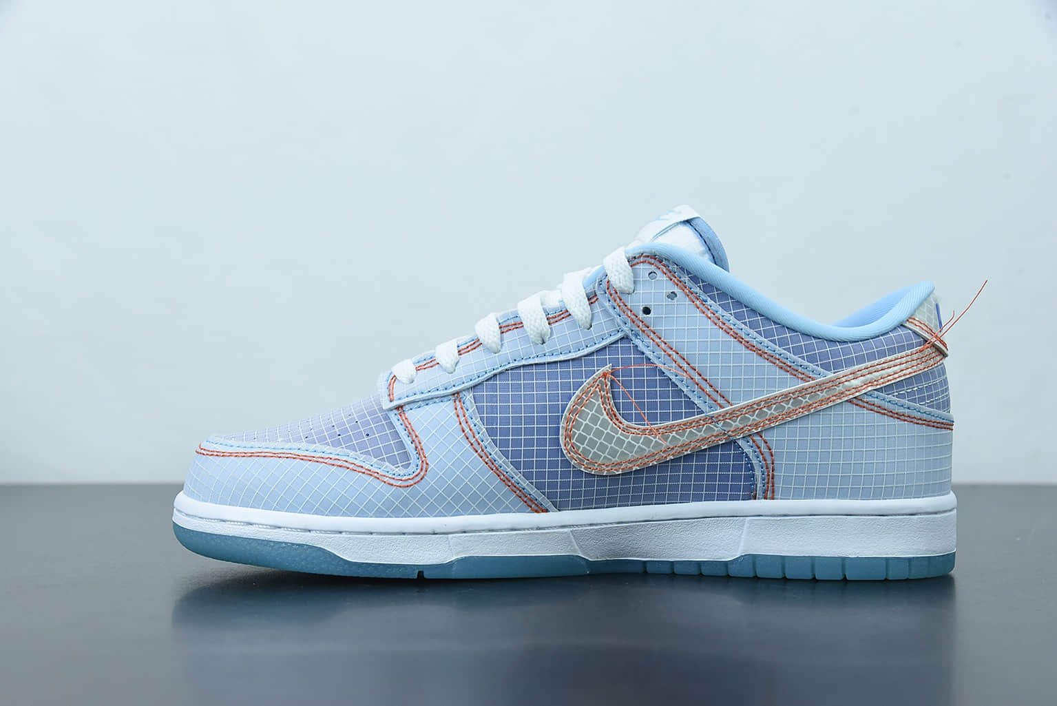 耐克Nike Dunk Low “Photon Dust”Union 蓝色联名款低帮运动休闲板鞋纯原版本 货号：DJ9649-400