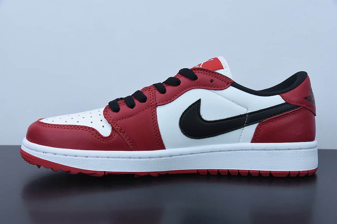 乔丹Air Jordan 1 Low Golf 高尔夫全新系列芝加哥低帮休闲板鞋纯原版本 货号：DD9315-600