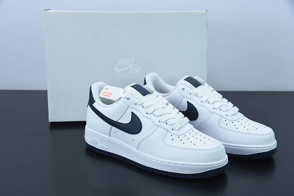 耐克 Nike Air Force 1 Low '07 深蓝空军一号低帮经典百搭休闲运动板鞋纯原版本 货号：AH0287-108