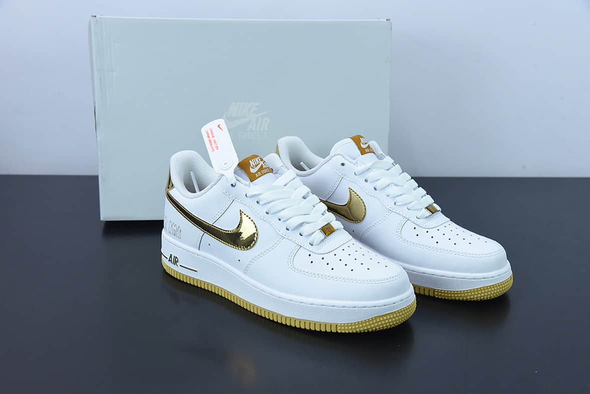 耐克Nike Air Force 1 AF1 白金空军一号低帮休闲板鞋纯原版本 货号：315092-171