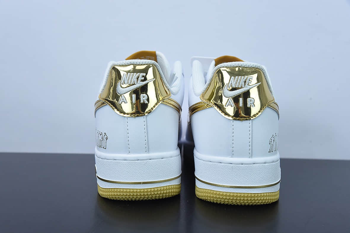 耐克Nike Air Force 1 AF1 白金空军一号低帮休闲板鞋纯原版本 货号：315092-171