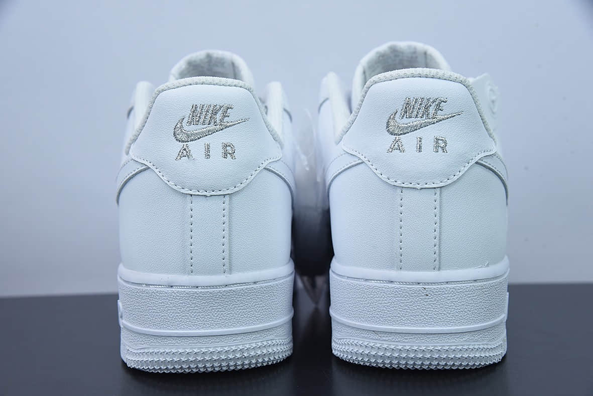 耐克Nike Air Force 1 AF1 白灰扎染满天星空军一号低帮休闲板鞋纯原版本 货号：CH3512-004