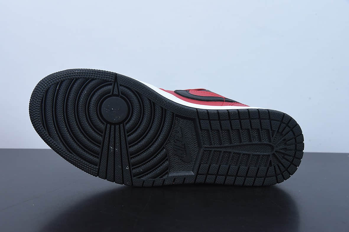 乔丹Air Jordan 1 Low GS AJ1乔丹一代新黑红低帮经典复古文化休闲运动篮球鞋纯原版本 货号：553558-605