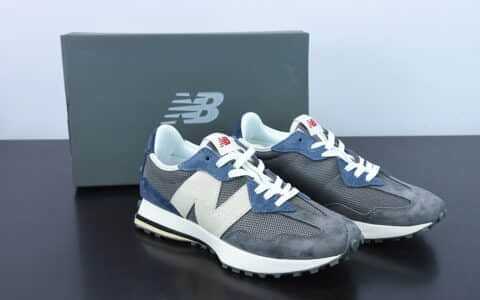 新百伦New Balance MS327系列灰蓝复古休闲运动慢跑鞋纯原版本 货号：MS327MD