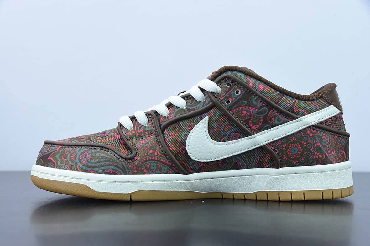 耐克 Nike SB Dunk Low “Paisley” 新腰果花SB低帮运动休闲板鞋纯原版本 货号：DH7534-200