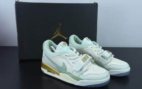 乔丹Air Jordan Legacy AJ312 Low 薄荷绿配色魔术贴三合一板鞋纯原版本 货号：DR8486-131