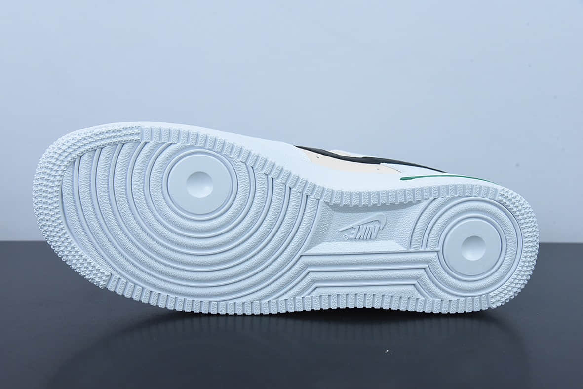 耐克Nike Air Force 1 Low 白绿勾空军一号低帮运动休闲板鞋纯原版本 货号：DM0109-100