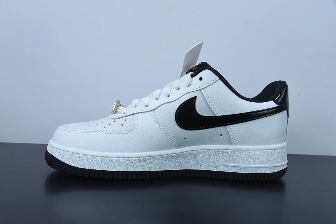 耐克Nike Air Force 1 Low 冠军漆皮勾空军一号低帮休闲板鞋纯原版本 货号：DQ0300-100