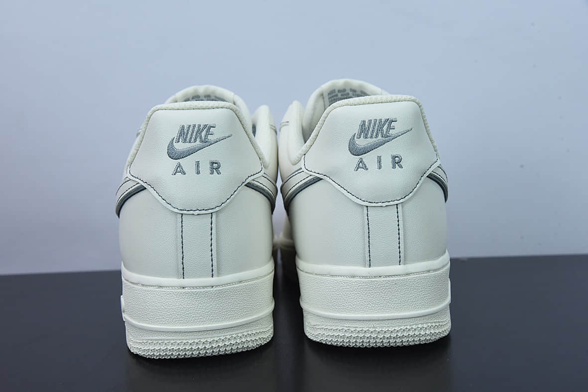 耐克Nike Air Force 1“兔八哥”白灰满天星空军一号低帮休闲运动板鞋纯原版本 货号：315122-606