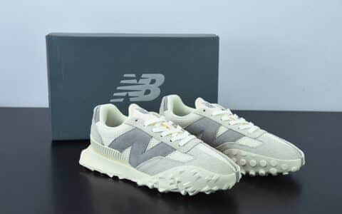 新百伦New Balance XC72 Art of Nothing系列白灰大网眼布低帮高端复古老爹风休闲运动慢跑鞋纯原版本 货号：UXC72NDE