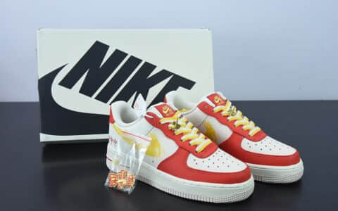 耐克Nike Air Force 1 “金榜题名”国潮风空军一号低帮休闲板鞋纯原版本 货号：CW1888-601