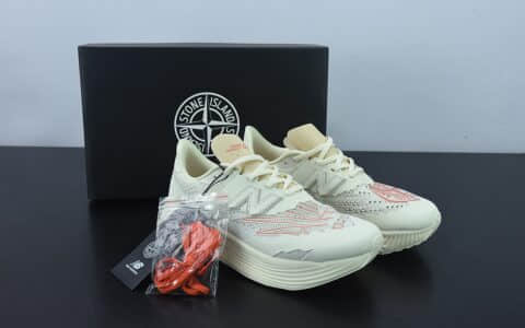 新百伦NewBalance Stone Island x NewBalance RC Elite V2 NB石头岛联名白红男女同款复古休闲鞋纯原版本 货号：MSRCELTD