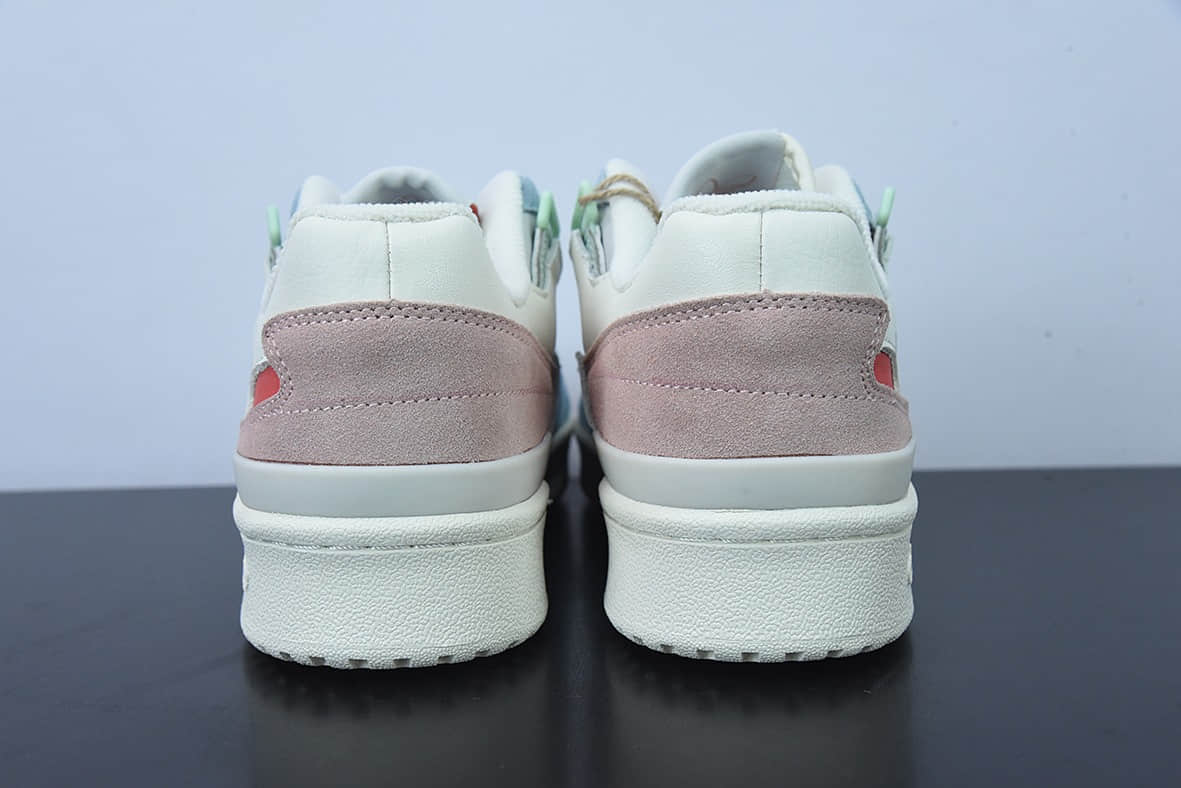 阿迪达斯Adidas Forum 84 Low OG白蓝粉低帮百搭潮流休闲运动板鞋纯原版本 货号：GX4587