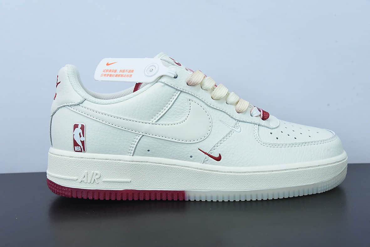 耐克Nike Air Force 1 Low '07 渐变白红低帮空军一号休闲板鞋纯原版本 货号：NB8969-123