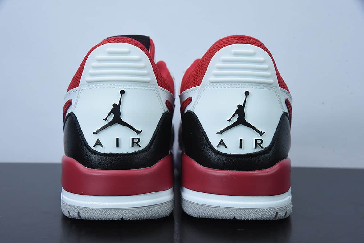 乔丹Air Jordan Legacy 312 白黑红男子运动篮球鞋纯原版本 货号：CD7069-160