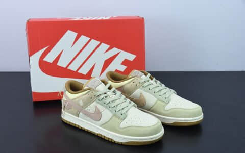 耐克Nike Dunk Low “Bright Side” 拼接灯芯绒扣篮系列低帮休闲运动滑板板鞋纯原版本 货号：DQ5076-121