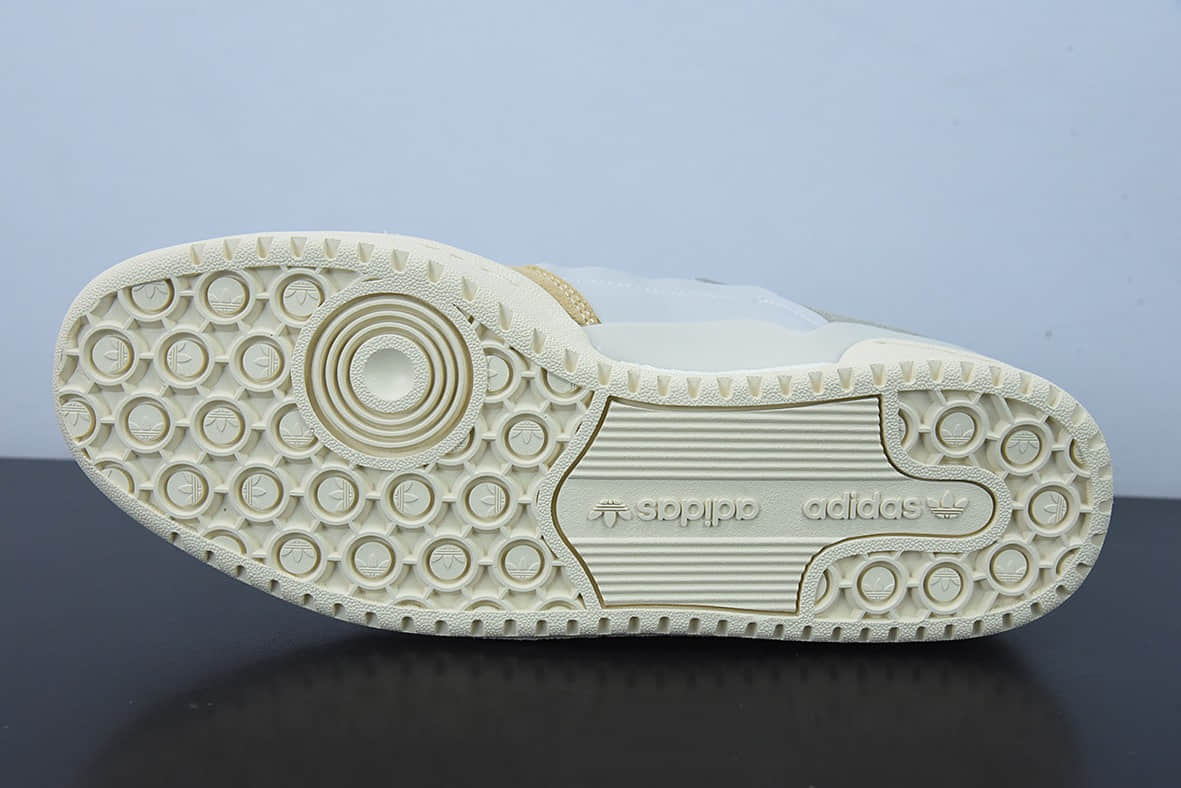 阿迪达斯Adidas Forum 84 Low 米灰色三叶草低邦经典魔术贴复古板鞋纯原版本 货号：GX4547