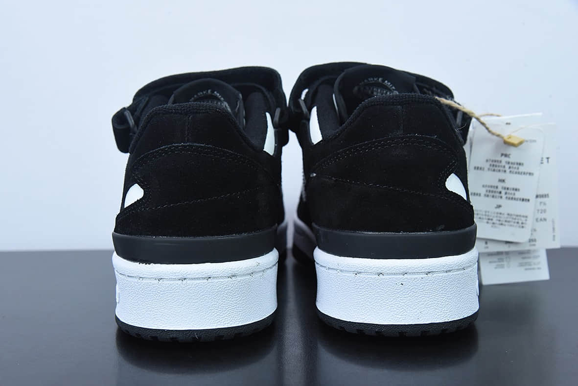 阿迪达斯Adidas Originals Forum 84 Low 黑白太极杨幂同款低帮复古休闲板鞋纯原版本 货号：GW0695