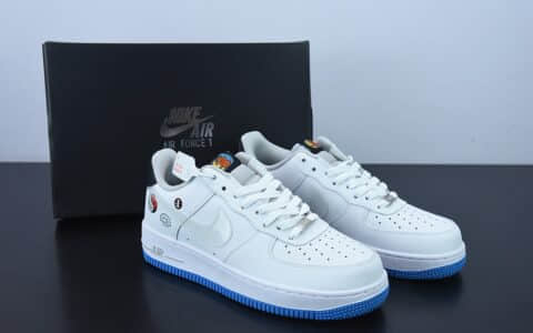 耐克Nike Air Force 1 Low “Photon Dust White” 阴阳篮球空军一号低帮百搭休闲板鞋纯原版本 货号：DM8088-100