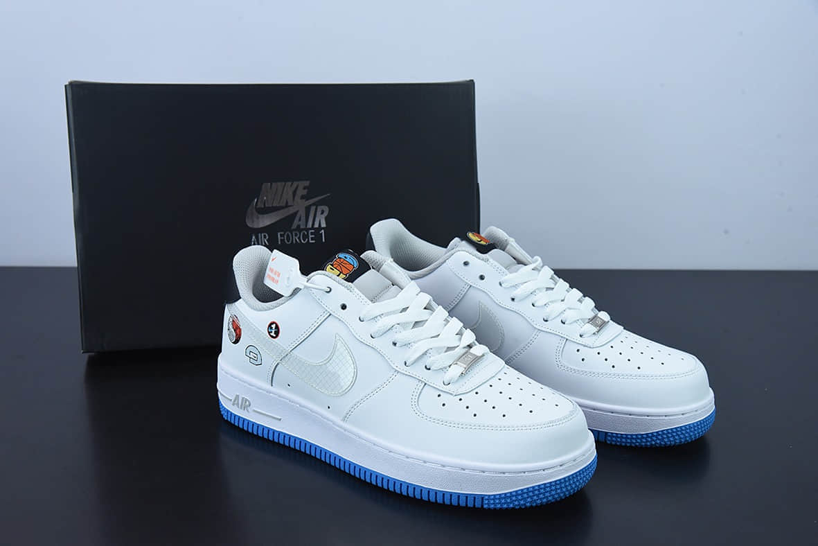耐克Nike Air Force 1 Low “Photon Dust White” 阴阳篮球空军一号低帮百搭休闲板鞋纯原版本 货号：DM8088-100