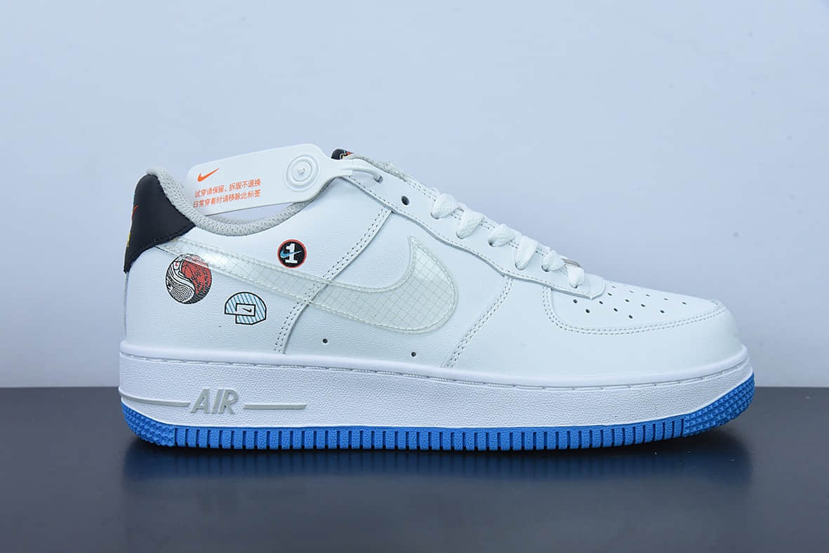 耐克Nike Air Force 1 Low “Photon Dust White” 阴阳篮球空军一号低帮百搭休闲板鞋纯原版本 货号：DM8088-100