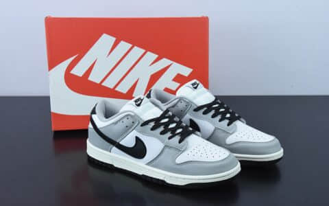 耐克Nike SB Dunk Low RetroLight Smoke Grey白灰黑做旧扣篮系列低帮休闲运动滑板板鞋纯原版本 货号：DD1503-117