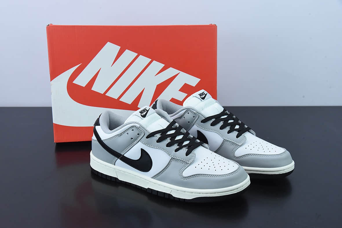 耐克Nike SB Dunk Low RetroLight Smoke Grey白灰黑做旧扣篮系列低帮休闲运动滑板板鞋纯原版本 货号：DD1503-117