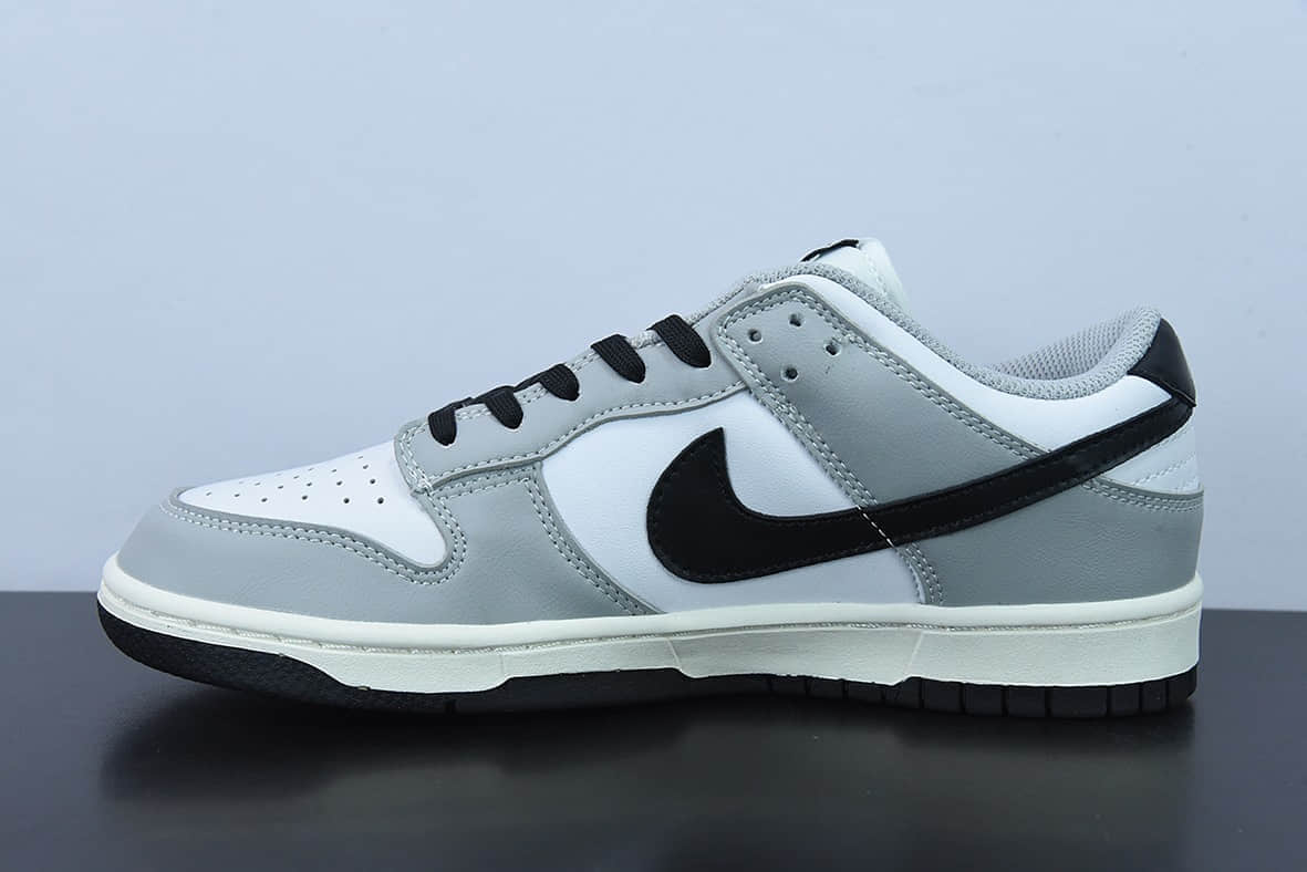 耐克Nike SB Dunk Low RetroLight Smoke Grey白灰黑做旧扣篮系列低帮休闲运动滑板板鞋纯原版本 货号：DD1503-117